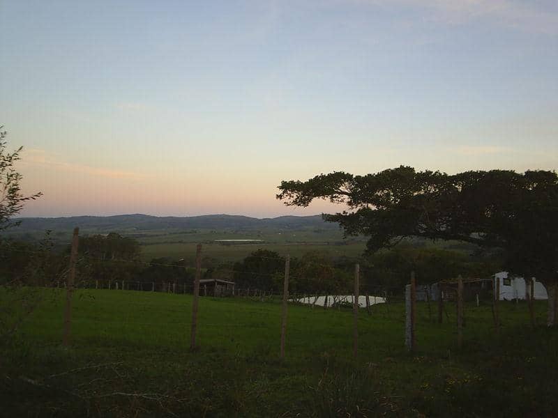 Paisagem da Colônia Sacramento em Morro Redondo