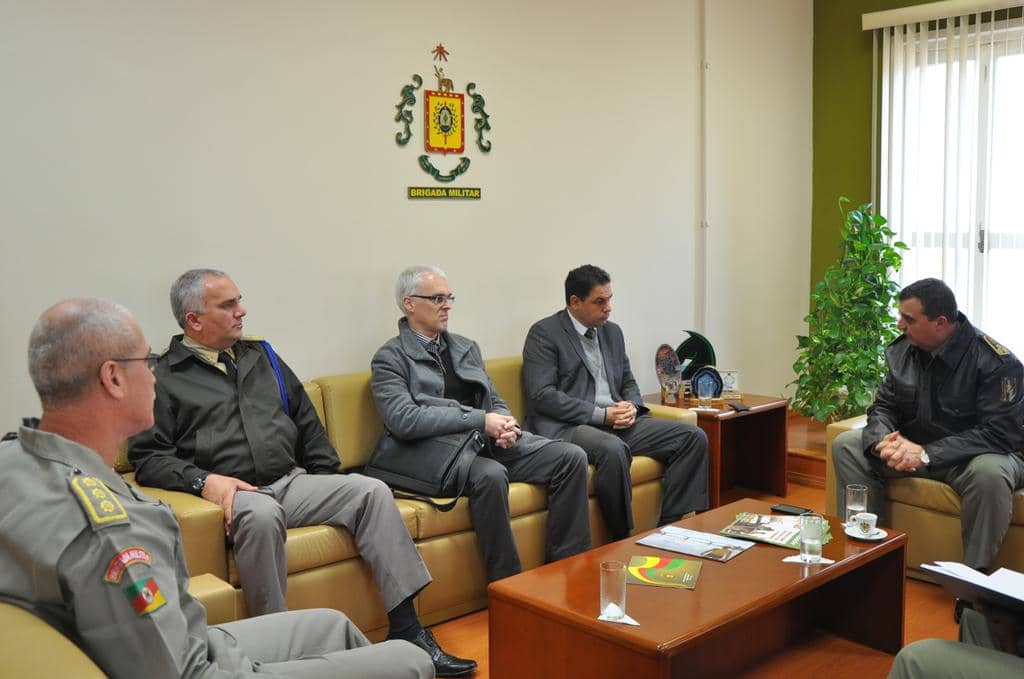 Reunião ocorreu no Quartel General da Brigada Militar
