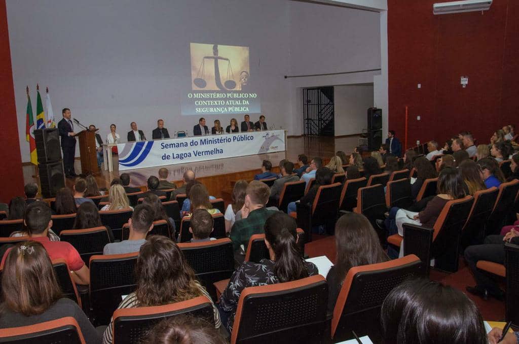 Abertura da I Semana do Ministério Público de Lagoa Vermelha foi realizada nesta terça-feira