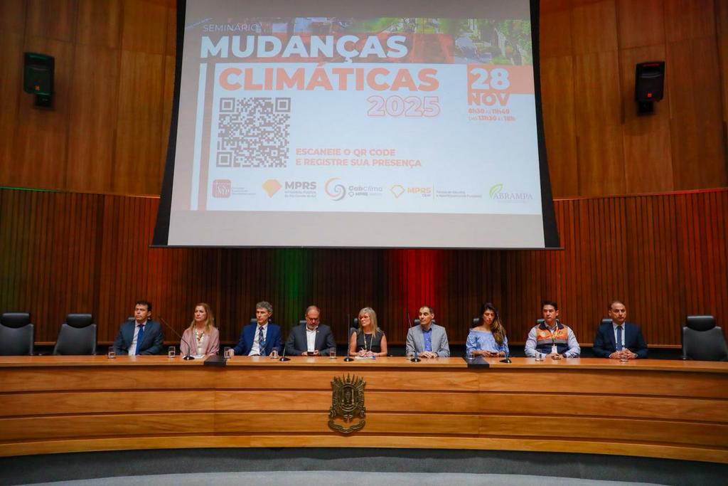 MPRS promove debate sobre estratégias de enfrentamento da crise climática