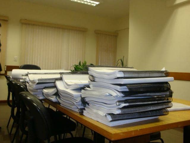 Documentação recolhida durante operação em Gramado