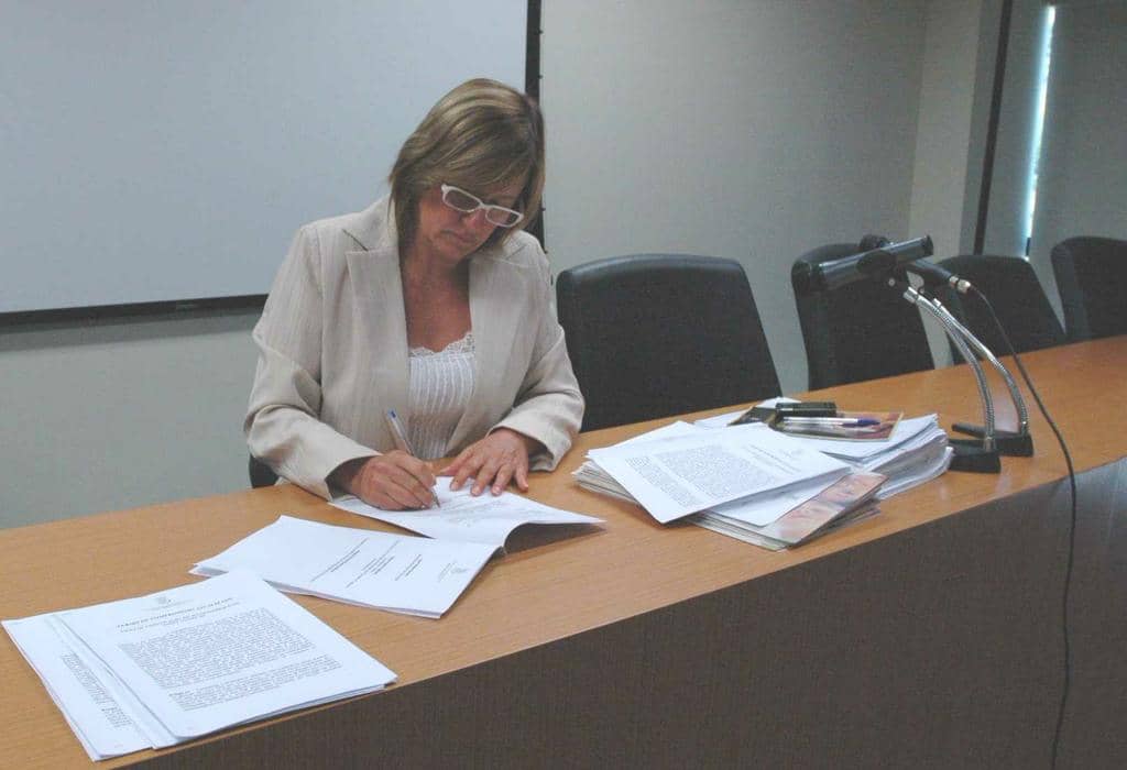 Synara Buttelli assinou em nome do MP