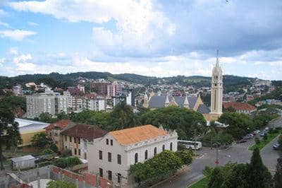Vista aérea de Nova Prata