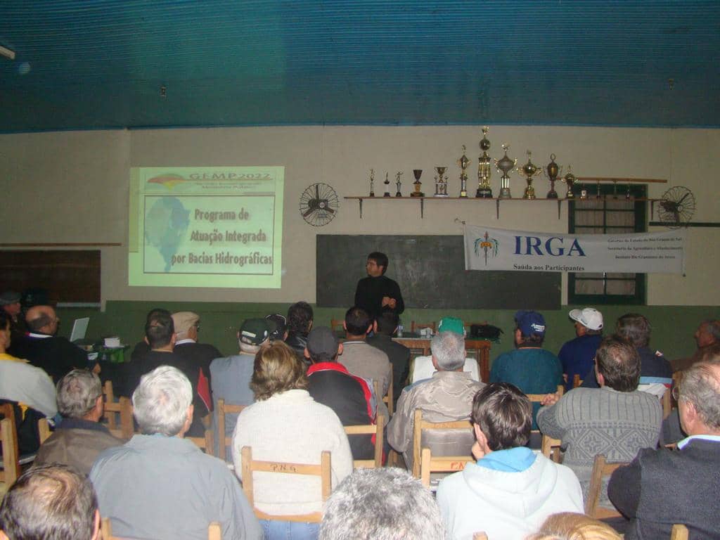 Reunião com agricultores