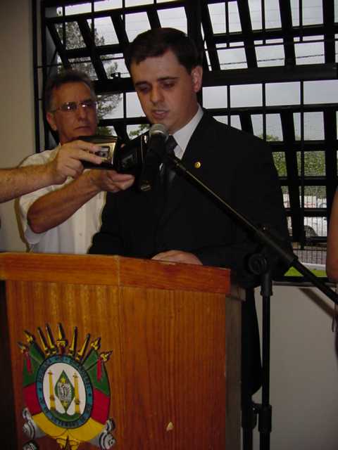 Promotor de Justiça Marcos Eduardo Rauber