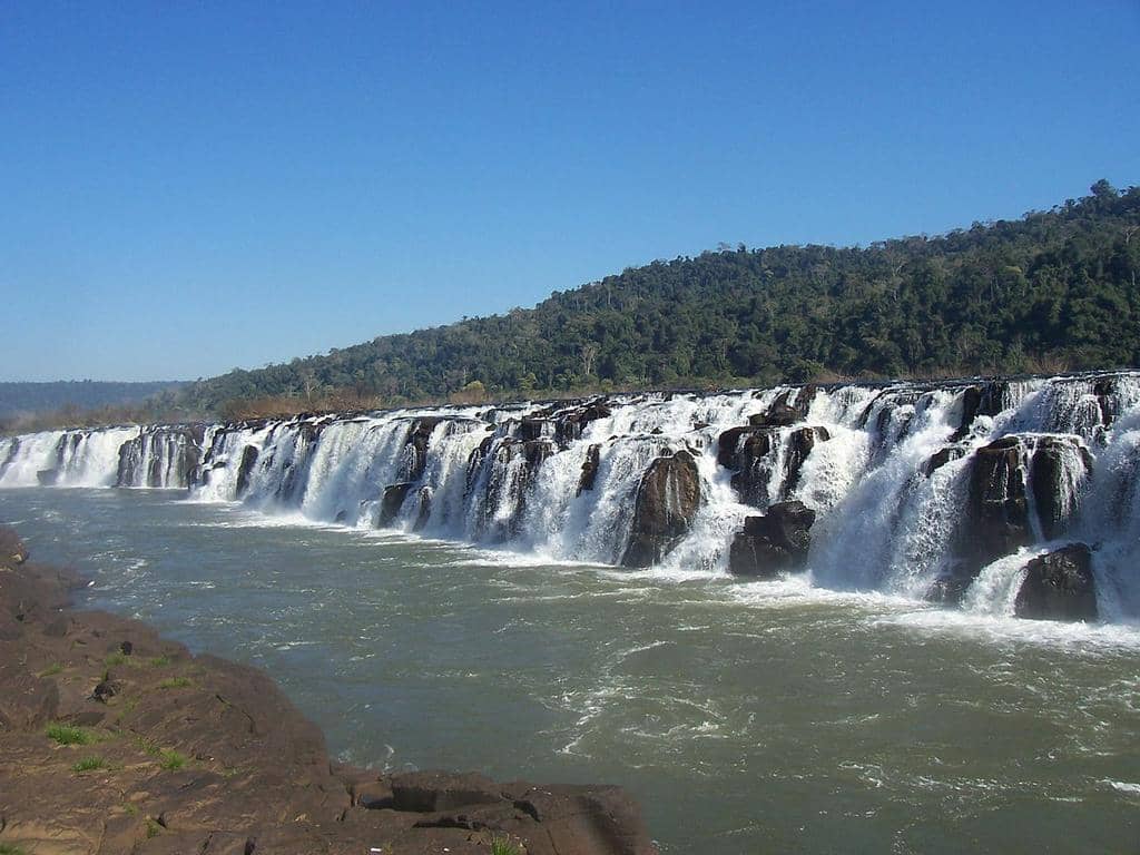 Salto do Yucumã, no Parque Estadual do Turvo