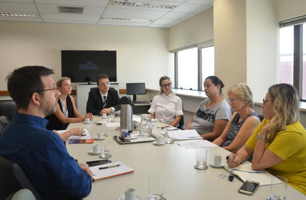 Reunião aconteceu na sede do MP, em Porto Alegre