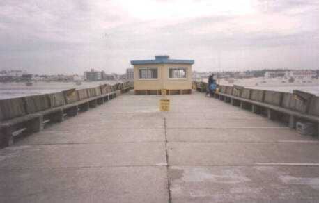A plataforma de Tramandaí