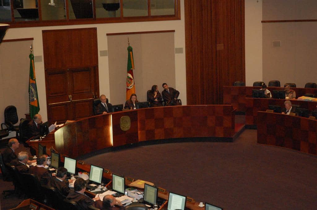 Panorama da sessão em que a ADI foi julgada