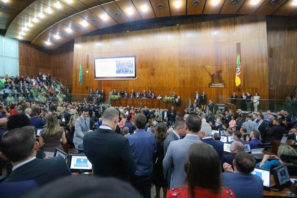 MPRS participa da cerimônia de posse dos deputados estaduais gaúchos
