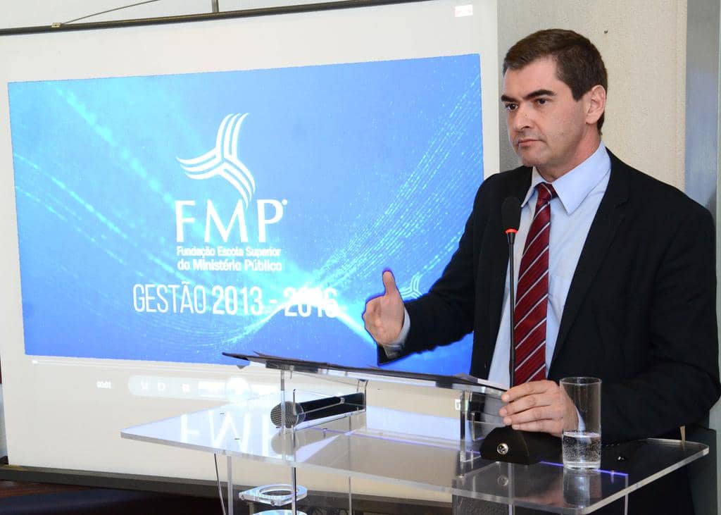 David Medina da Silva em seu discurso