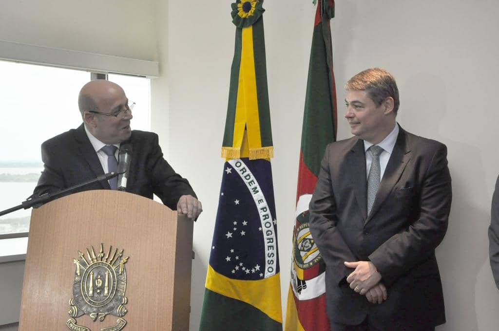 O novo Coordenador do CAODH durante sua manifestação