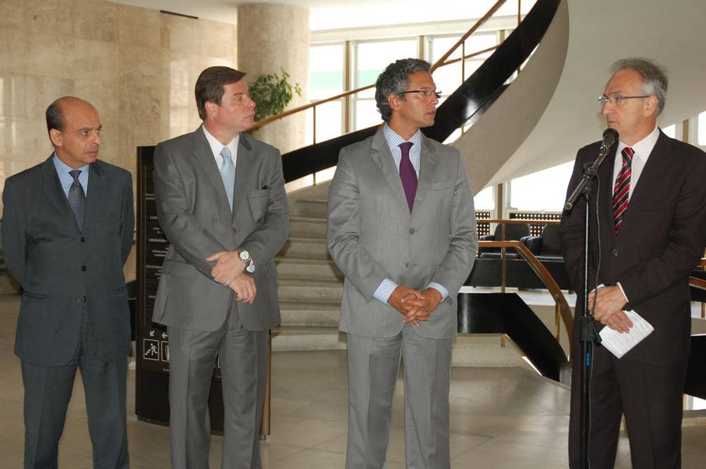 Cerimônia ocorreu no Palácio da Justiça