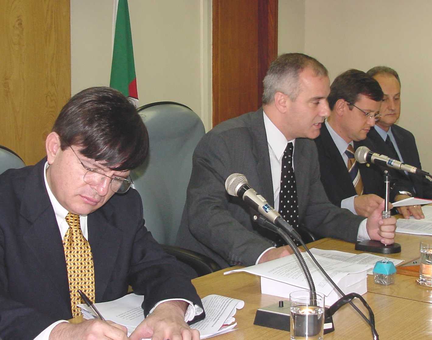Benjamin, Roberto Pereira, Beto Albuquerque e Cláudio Barros