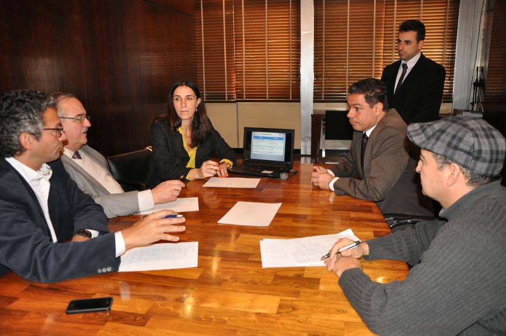 Encontro ocorreu no gabinete da Presidência da Assembleia Legislativa