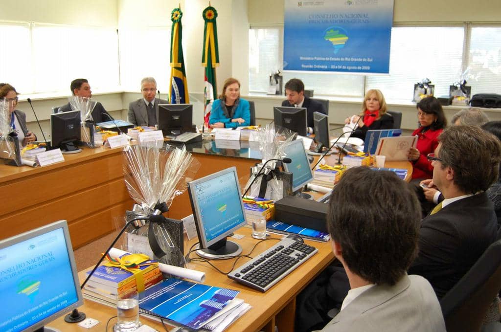 O encontro dos Procuradores-Gerais na sede do MP