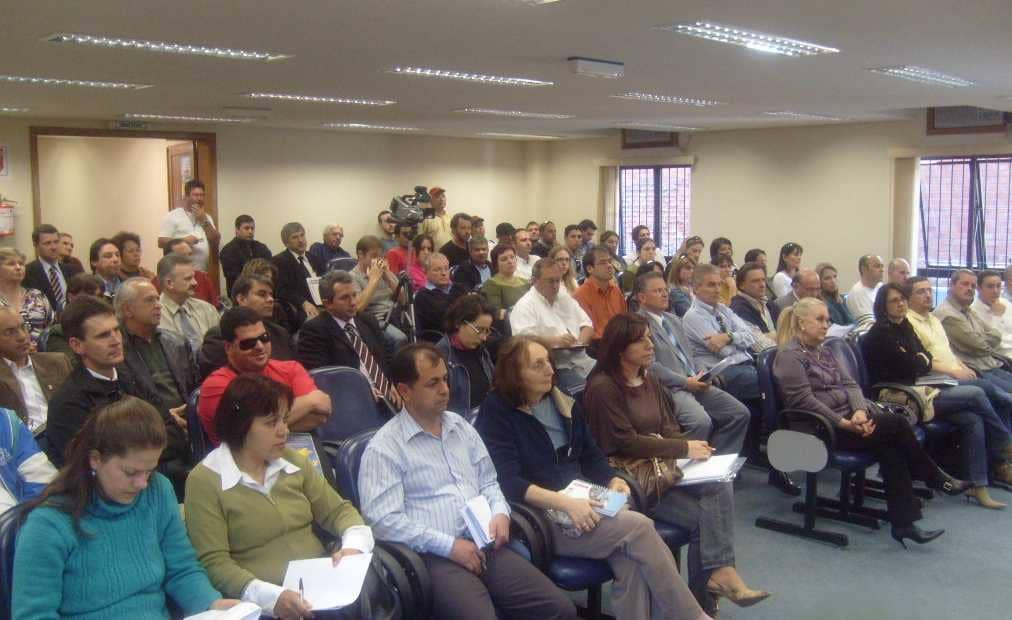 Público presente no evento