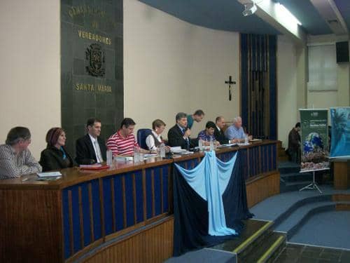 Câmara de Vereadores de Santa Maria recebeu audiência pública