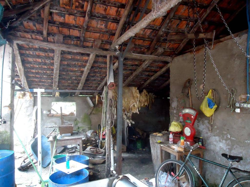 Abatedouro clandestino foi descoberto na fiscalização