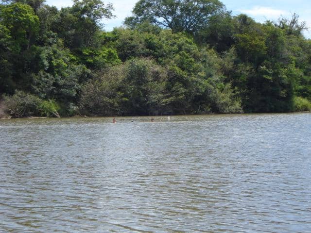 Rio Vacacaí, em Restinga Sêca