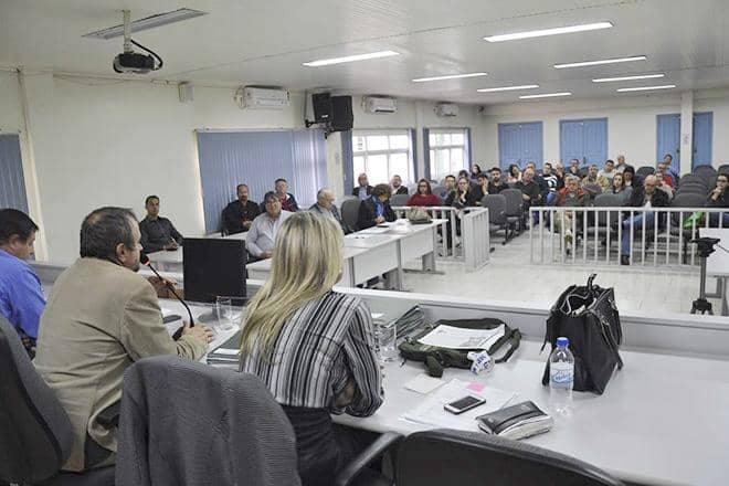 Reunião ocorreu na Câmara de Vereadores de Santo Antônio da Patrulha (Foto:  Portal Seguinte)