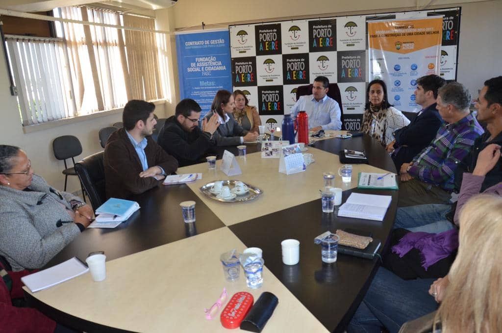 Encontro ocorreu na sede da Fasc...