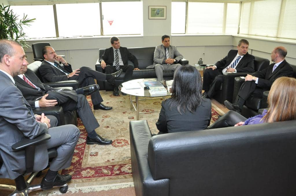 Reunião ocorreu no Gabinete do PGJ