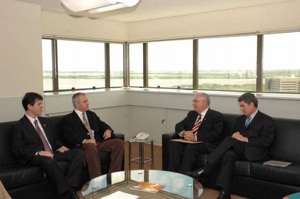 Encontro aconteceu no gabinete do Procurador-Geral