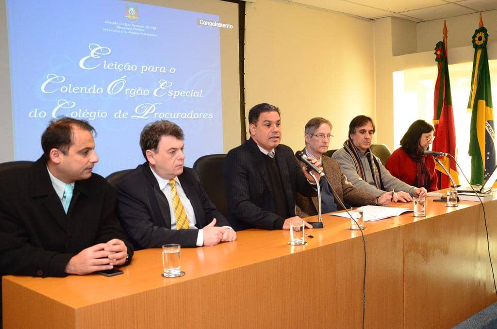 Procurador-Geral de Justiça proclamou o resultado