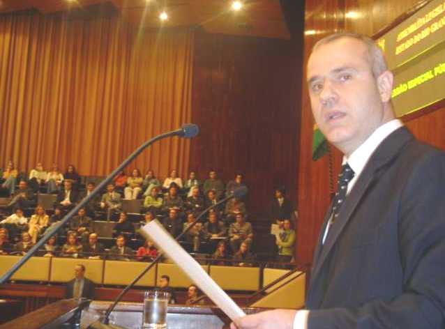 Procurador-Geral de Justiça na sessão do ano passado