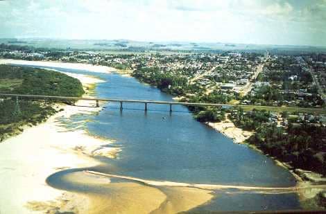 Vista aérea de Rosário do Sul