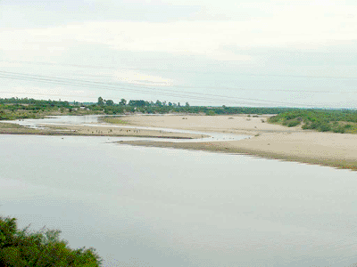 Rio Santa Maria em Rosário do Sul