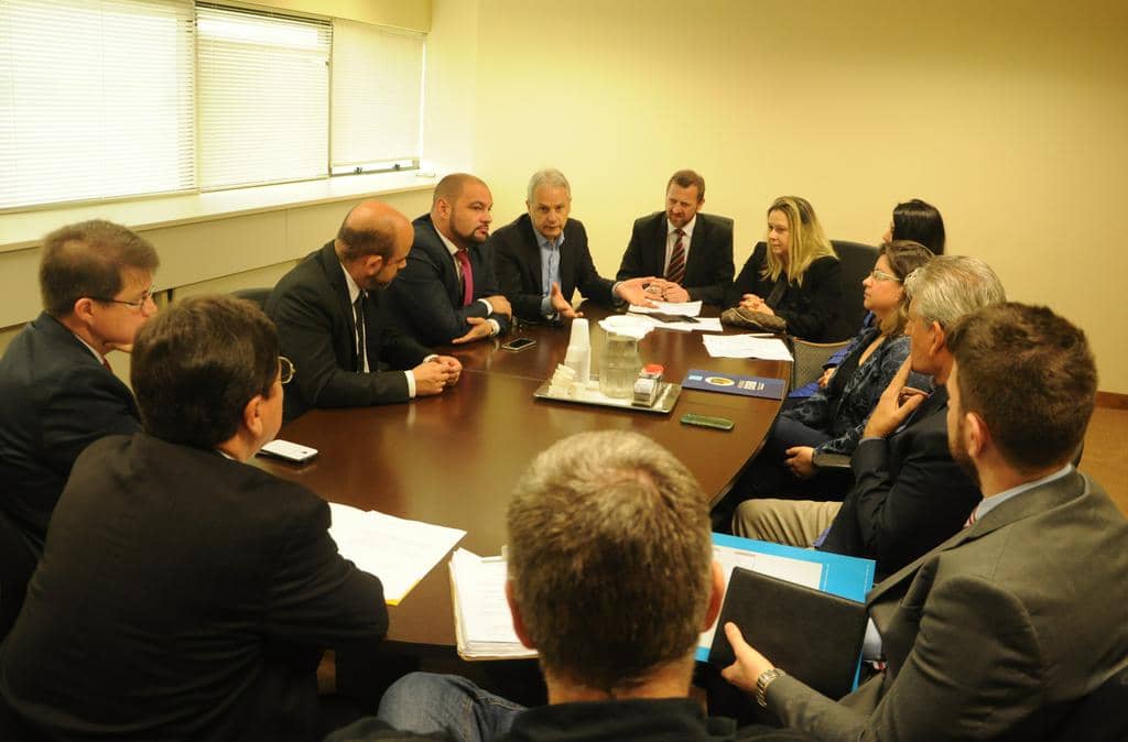 Reunião aconteceu na sede do MP...