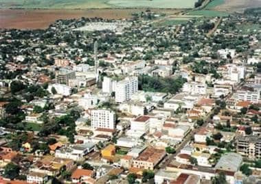 Vista aérea de São Borja