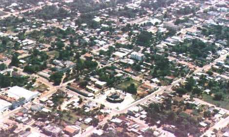 Vista aérea de São Fancisco de Assis