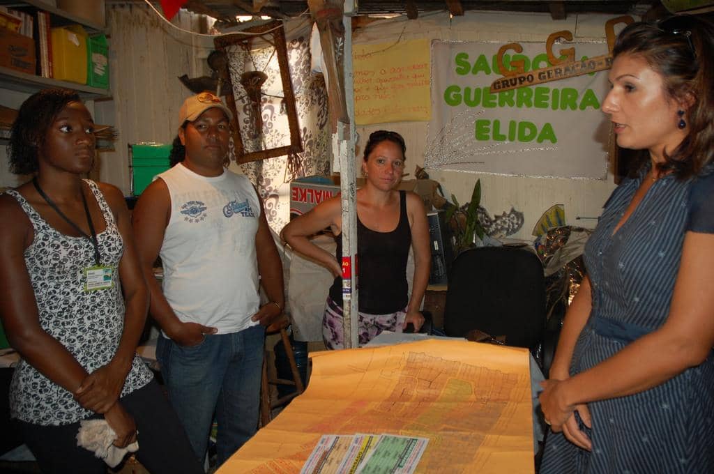 Isabel Bidigaray conheceu o trabalho da Associação de Moradores