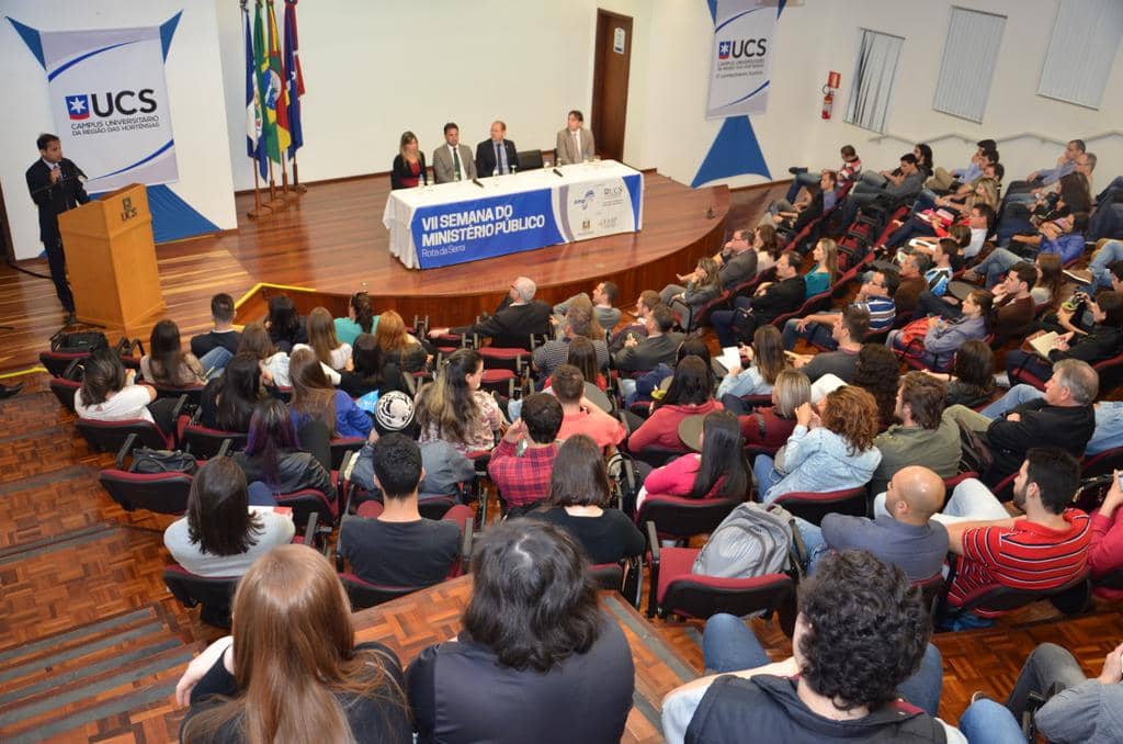 Semana do MP aconteceu no campus da UCS