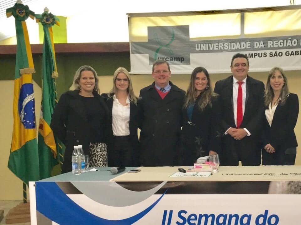 Momento da abertura da Semana do MP de São Gabriel