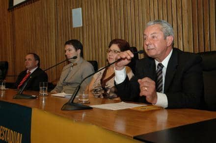 Ziomkowski falou em nome do Ministério Público no evento  