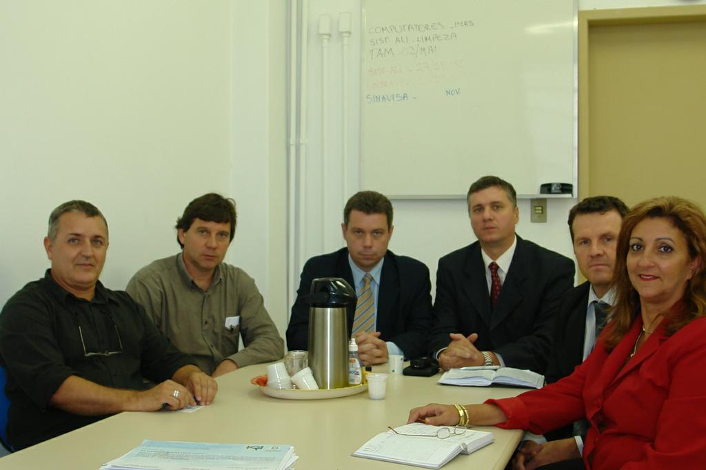 Participantes da reunião ente MP e Vigilância Sanitária