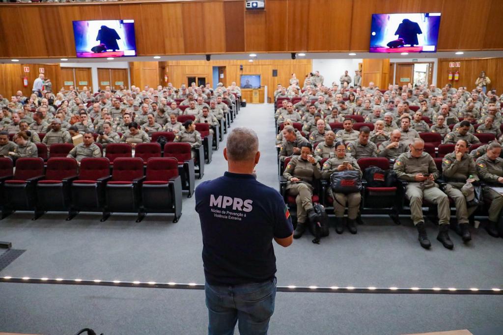 MPRS capacita 500 policiais militares no Projeto Sinais
