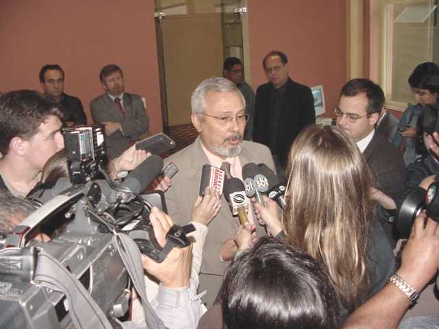 Mamede concedeu entrevista à Imprensa