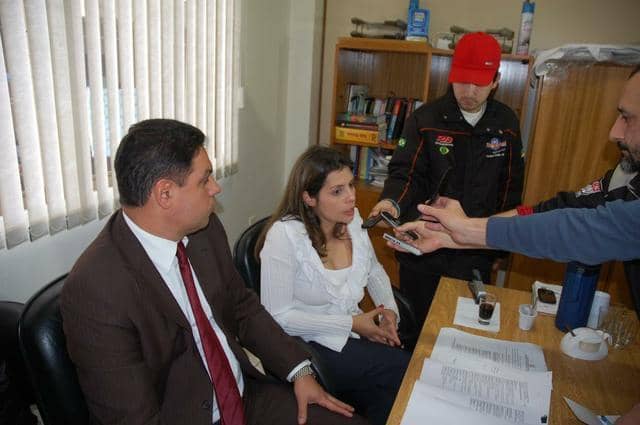 Bianca Acioly de Araújo e Marcelo Dornelles concederam entrevista em São José do Ouro