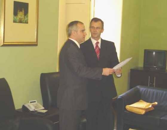 Roberto Pereira recebeu material de Bins