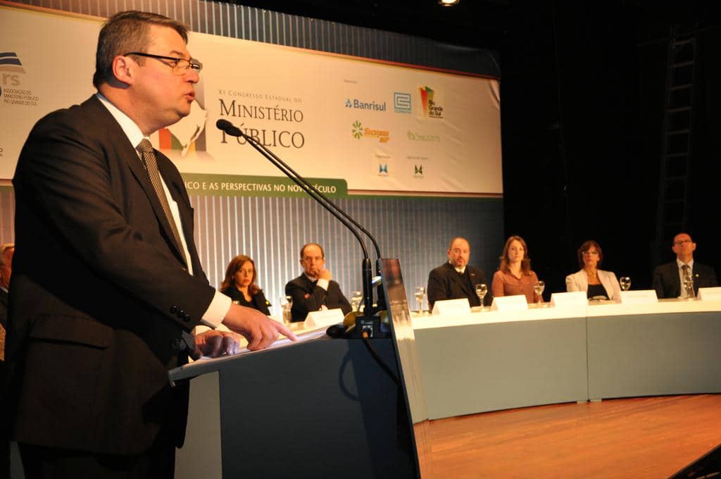 Eduardo de Lima Veiga na abertura do evento