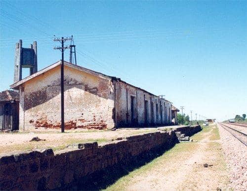 Imagem da estação férrea de São Sebastião