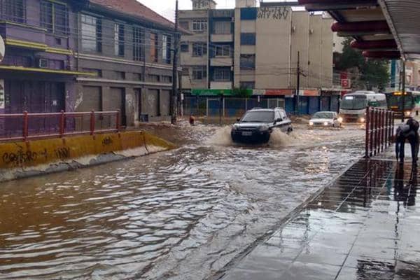 Alagamento em Porto Alegre