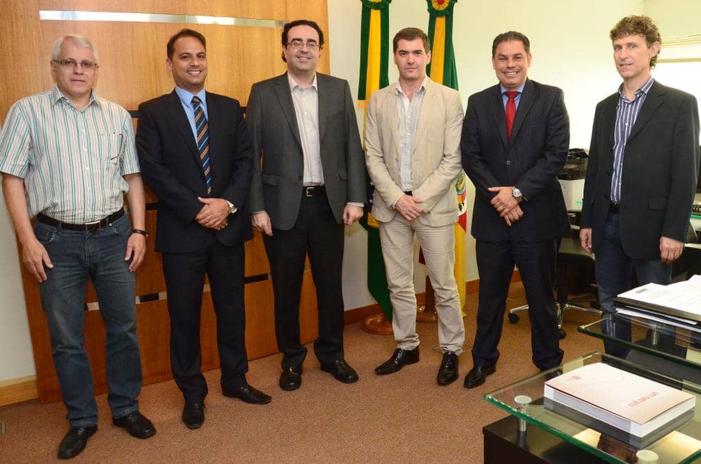 O encontro ocorrido no gabinete...