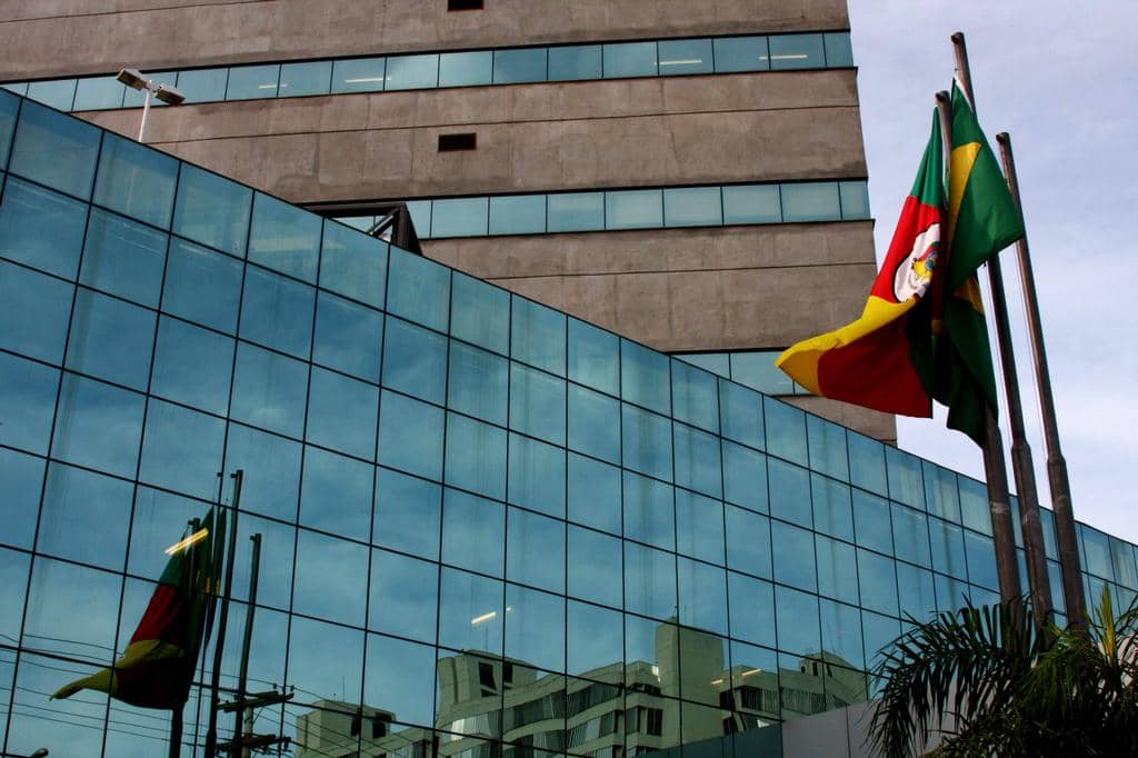 A sede do Ministério Público, em Porto Alegre