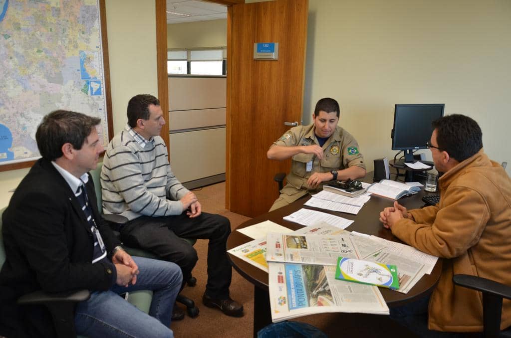 Reunião com PRF ocorreu na sede da Promotoria